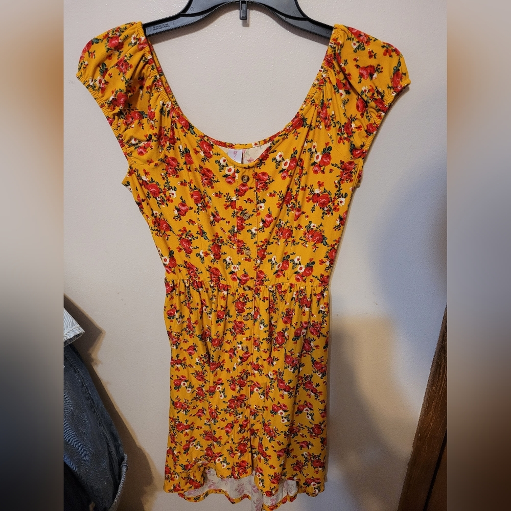 NOBO yellow floral dress